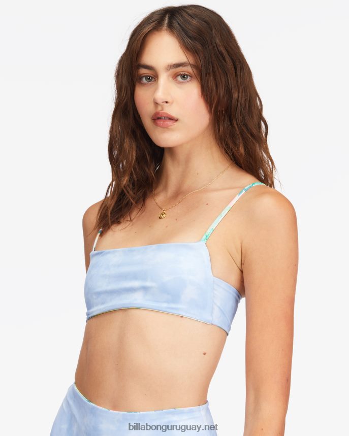 parte de arriba de bikini bralette reversible rides and tides mujer multi DR68441532 Billabong
