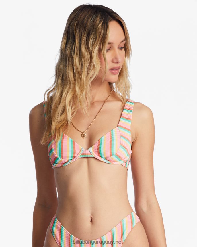 parte de arriba de bikini con aros emma tanlines de island glow mujer multi DR68441450 Billabong