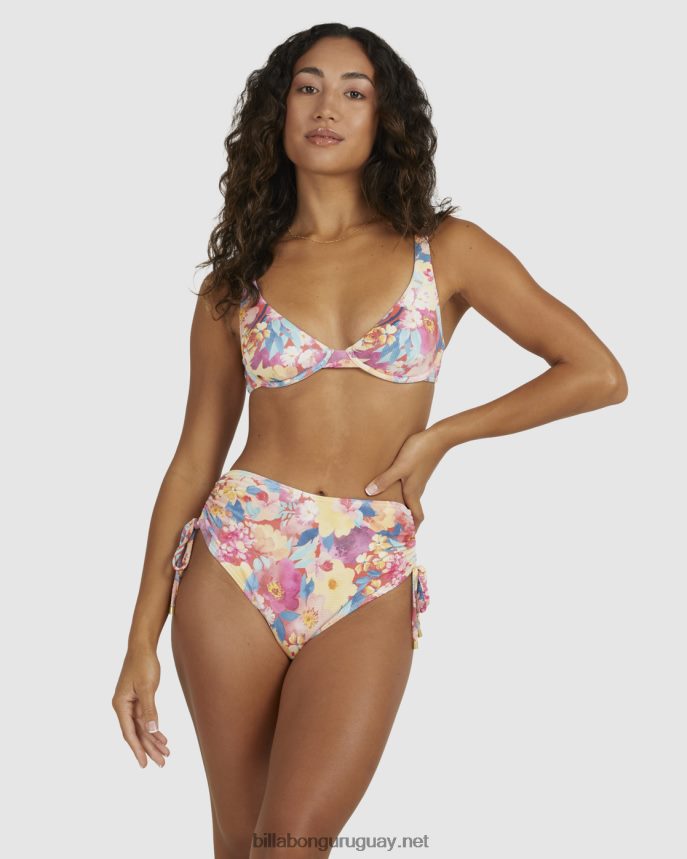 parte de arriba de bikini con sujetador rubí de Summer Bliss mujer rojo DR68441517 Billabong