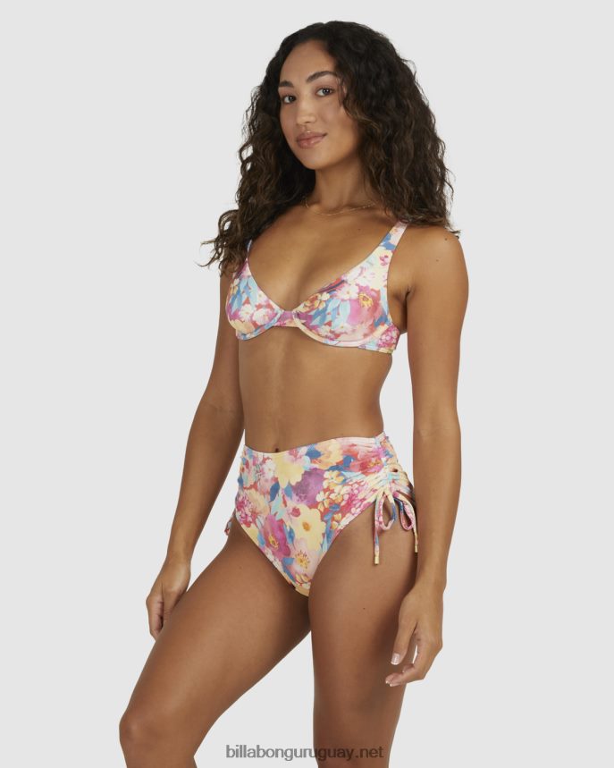 parte de arriba de bikini con sujetador rubí de Summer Bliss mujer rojo DR68441517 Billabong