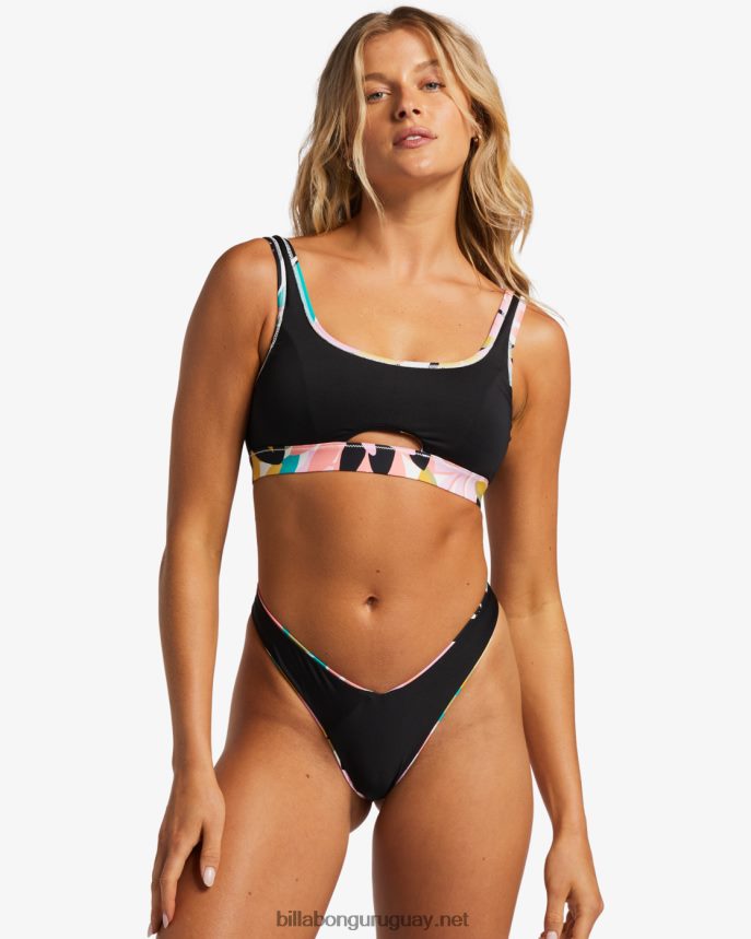 parte de arriba de bikini con tanque completo upf 50 a/div mujer negro DR68441335 Billabong
