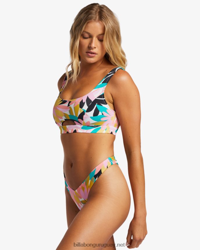 parte de arriba de bikini con tanque completo upf 50 a/div mujer negro multi DR68441270 Billabong