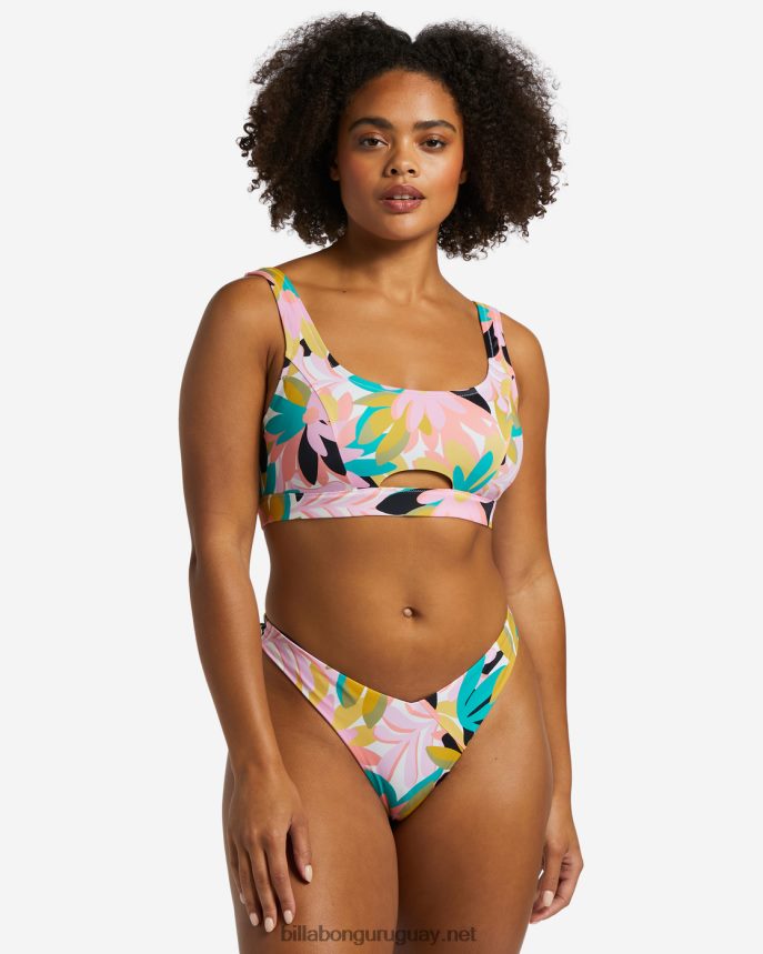 parte de arriba de bikini con tanque completo upf 50 a/div mujer negro multi DR68441270 Billabong