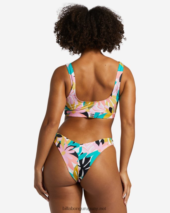 parte de arriba de bikini con tanque completo upf 50 a/div mujer negro multi DR68441270 Billabong