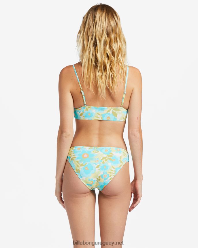 parte de arriba de bikini corta Summer Sky Zoe mujer multi DR68441316 Billabong