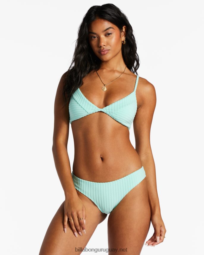 parte de arriba de bikini de triángulo fijo con lazada mujer beso de menta DR68441373 Billabong