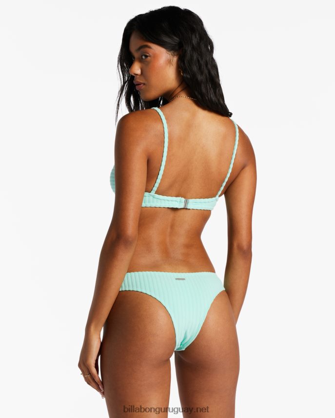 parte de arriba de bikini de triángulo fijo con lazada mujer beso de menta DR68441373 Billabong