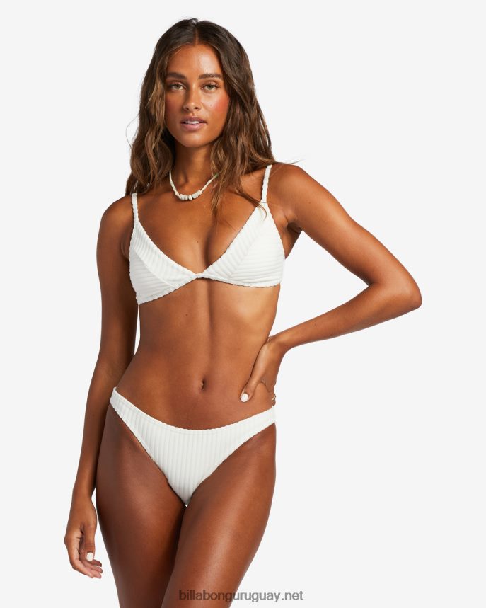 parte de arriba de bikini de triángulo fijo con lazada mujer cristal de sal DR68441191 Billabong