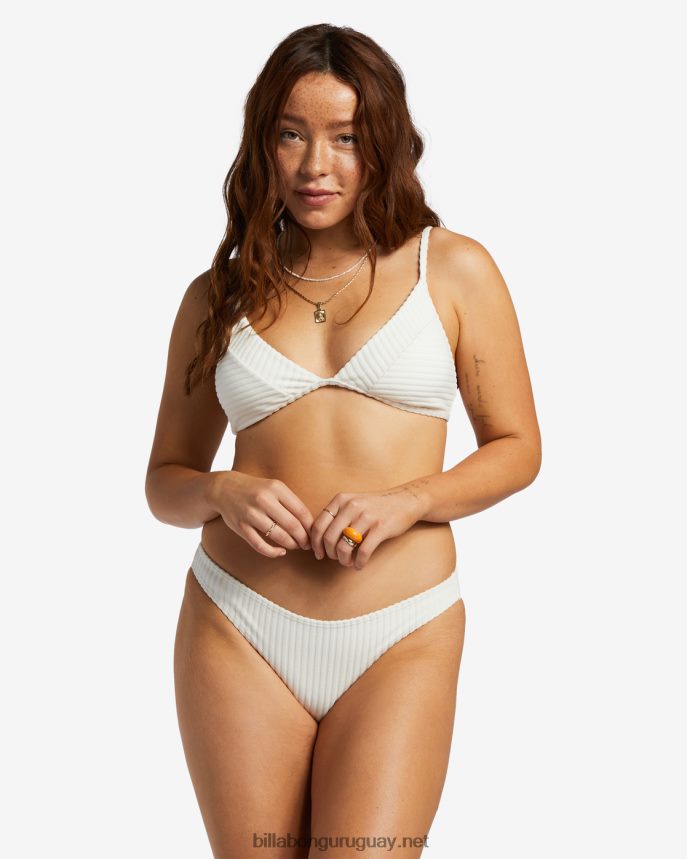 parte de arriba de bikini de triángulo fijo con lazada mujer cristal de sal DR68441191 Billabong