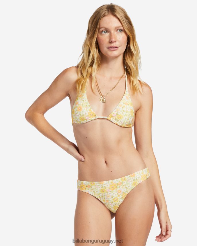 parte de arriba de bikini de triángulo tanlines adoradora del sol mujer multi DR68441155 Billabong