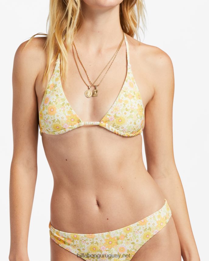 parte de arriba de bikini de triángulo tanlines adoradora del sol mujer multi DR68441155 Billabong