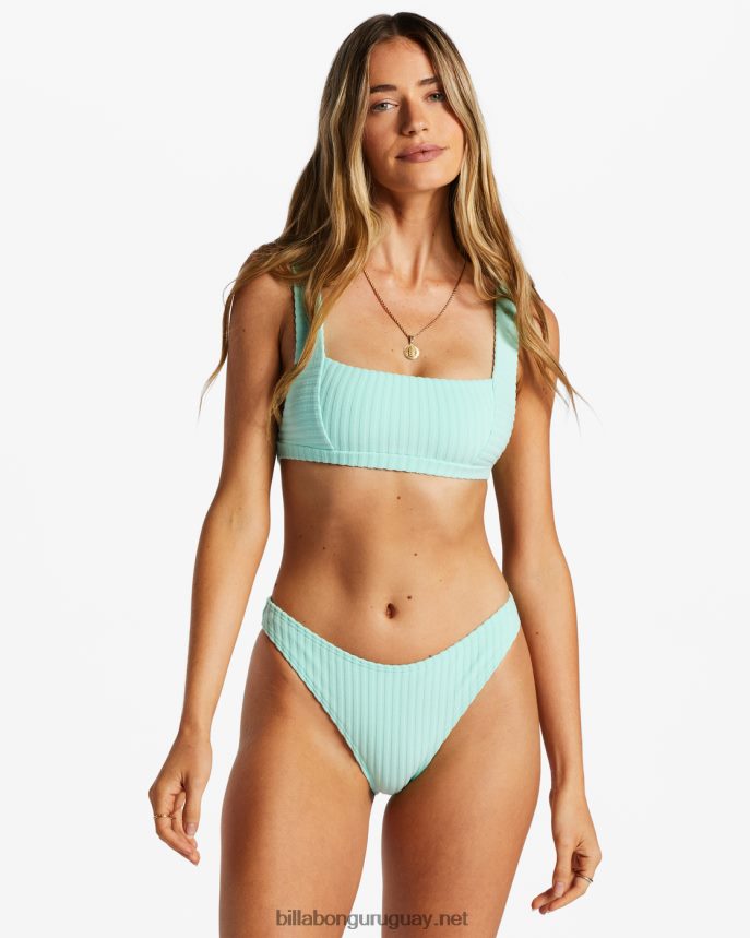 parte de arriba de bikini sin mangas con lazo mujer beso de menta DR68441385 Billabong