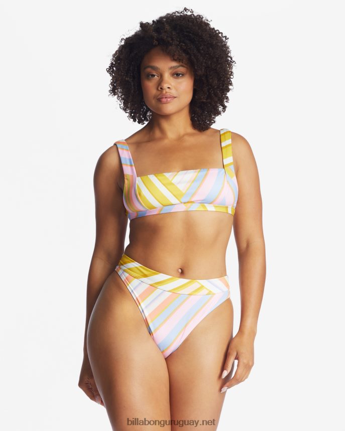 parte de arriba de bikini sin mangas de amanecer mujer multi DR68441638 Billabong