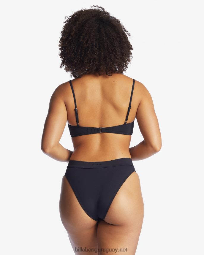sol searcher top de bikini con aros kenzley mujer guijarro negro DR68441689 Billabong