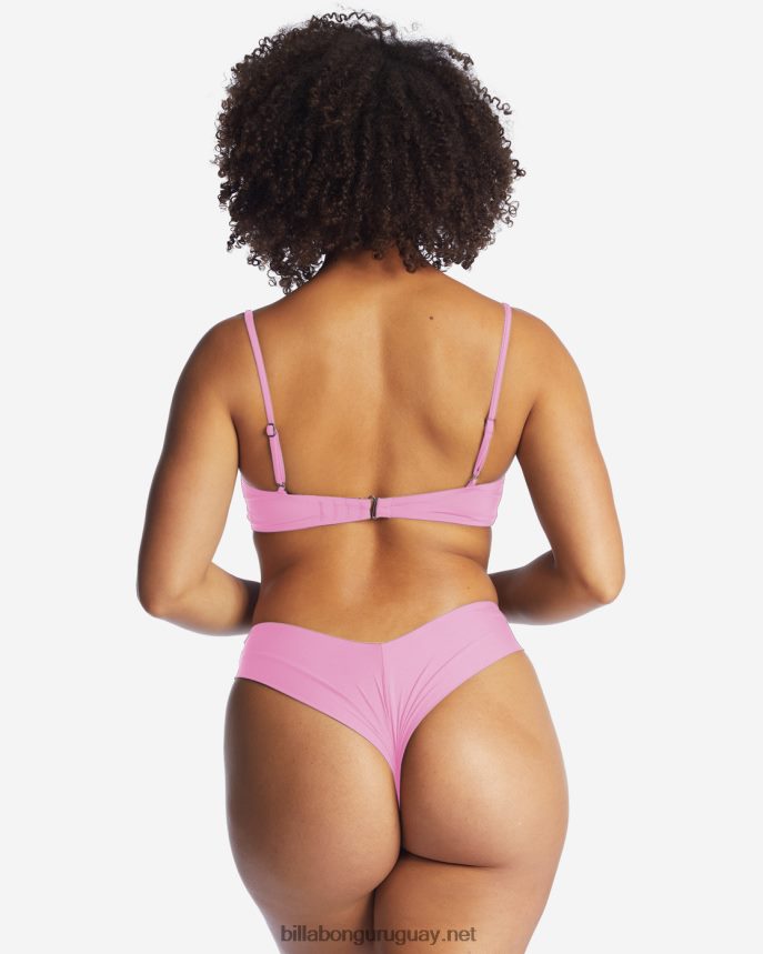 sol searcher top de bikini con aros kenzley mujer paraíso rosa DR68441623 Billabong
