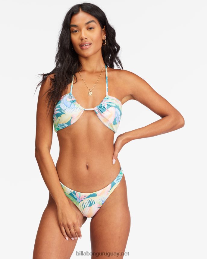 top de bikini bandeau reversible rides and tides mujer multi DR68441534 Billabong