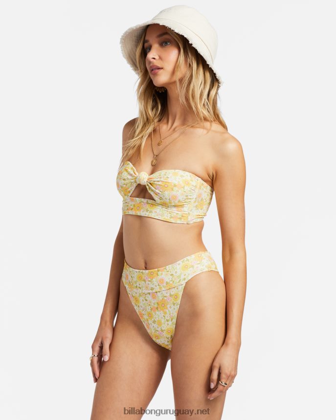 top de bikini bandeau tanlines adorador del sol mujer multi DR68441153 Billabong