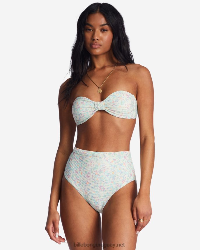 top de bikini bandeau tanlines de sweet oasis mujer cristal de sal DR68441411 Billabong