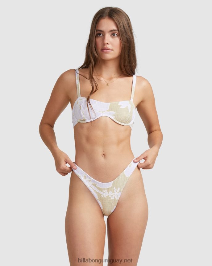 top de bikini con aros Olivia de haveli bay mujer cáñamo DR68441601 Billabong