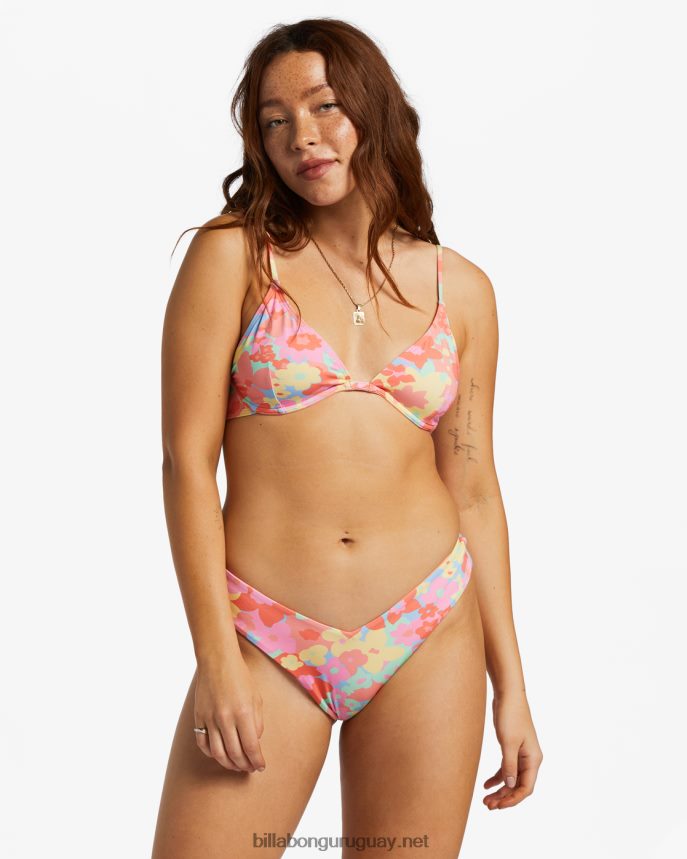 top de bikini con aros Reese de Coast is Clear mujer multi DR68441201 Billabong