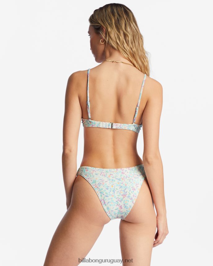 top de bikini con aros Tanlines de Sweet Oasis mujer cristal de sal DR68441414 Billabong