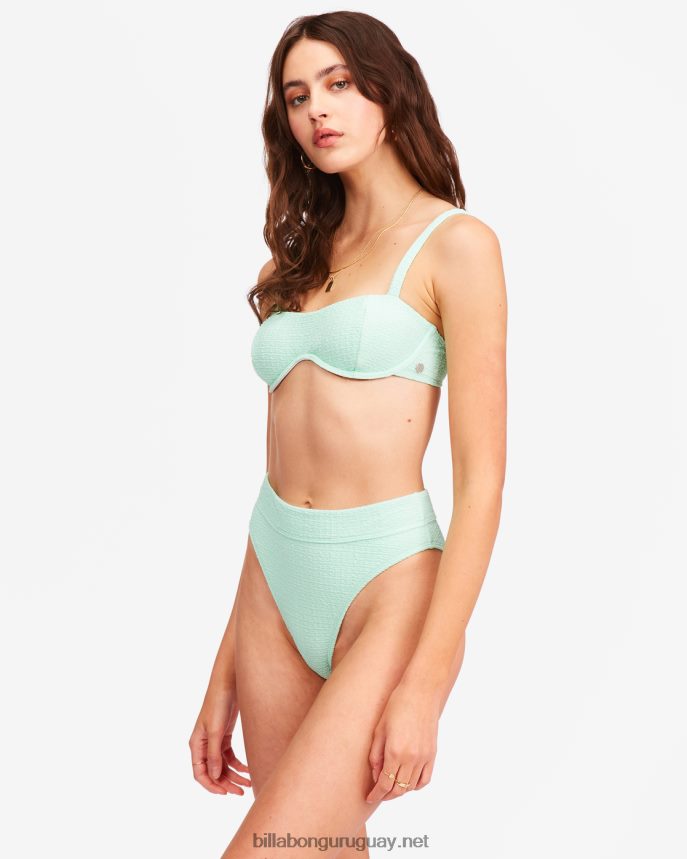 top de bikini con aros so dazed olivia mujer menta verde DR68441634 Billabong
