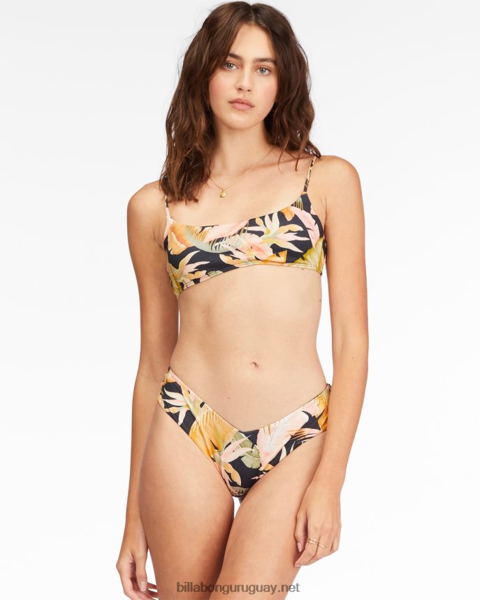 top de bikini corto Wave Tribe mujer noche de la selva DR68441526 Billabong
