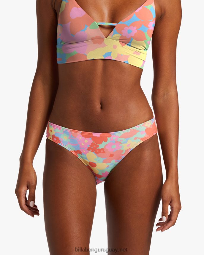 top de bikini de tirantes con escote en V Coast is Clear mujer multi DR68441204 Billabong