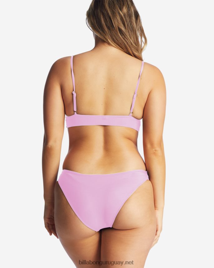 top de bikini de tirantes con escote en V Sol Searcher mujer paraíso rosa DR68441621 Billabong