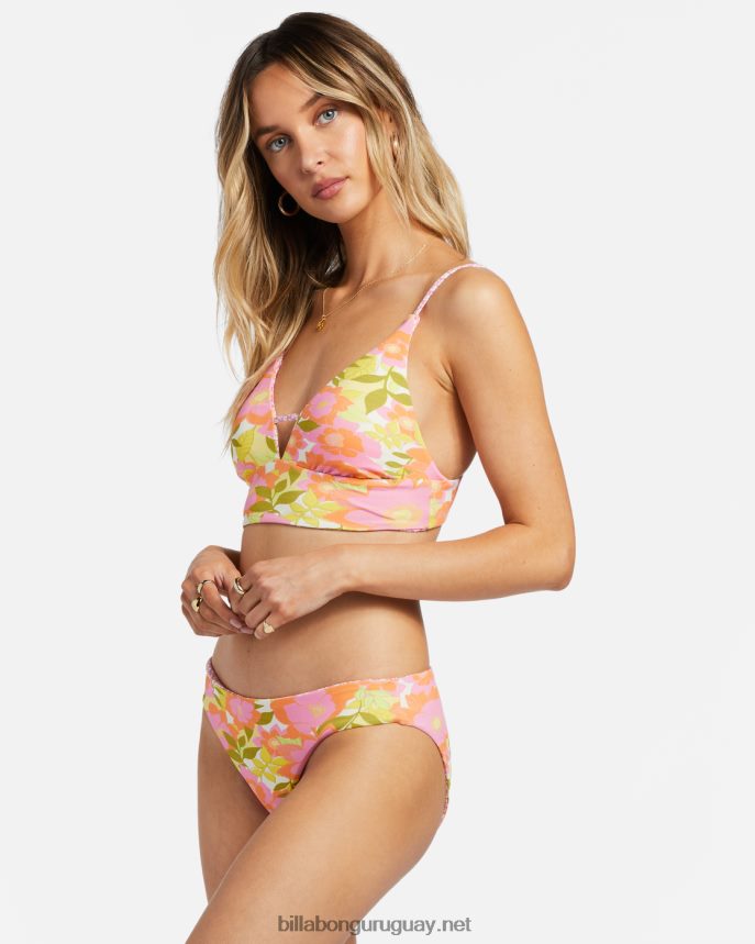 top de bikini de tirantes reversible folk de verano mujer multi DR68441177 Billabong