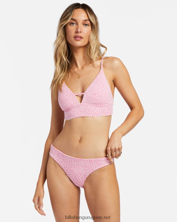 top de bikini de tirantes reversible folk de verano mujer multi DR68441177 Billabong