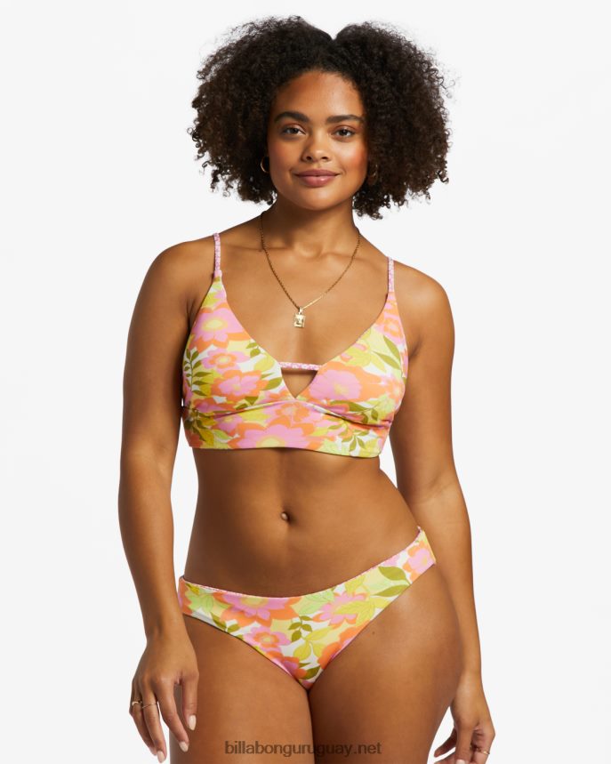top de bikini de tirantes reversible folk de verano mujer multi DR68441177 Billabong