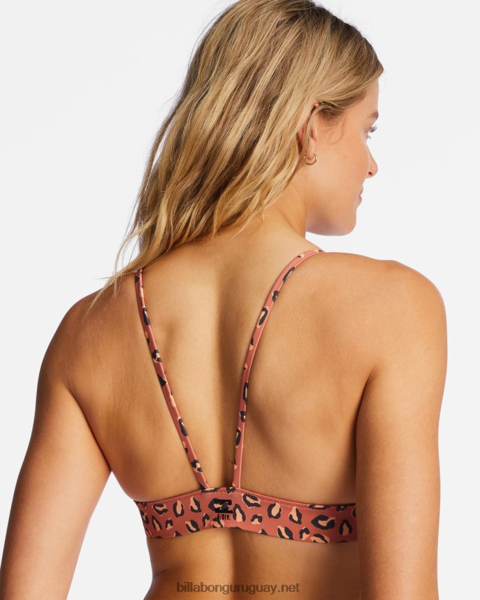 top de bikini de triángulo con banda a/div mujer besa la tierra DR68441707 Billabong