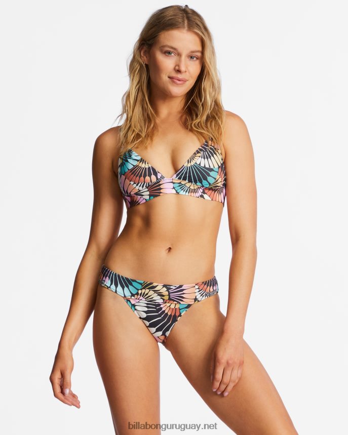 top de bikini de triángulo con banda a/div mujer negro multi DR68441285 Billabong