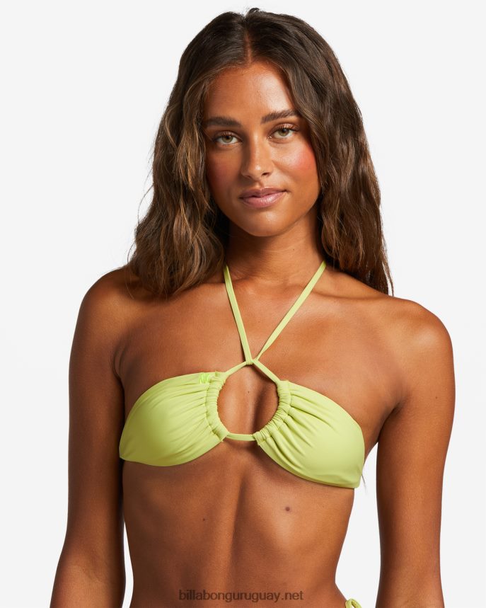 top de bikini de triángulo multiposición sol searcher mujer lima claro DR68441223 Billabong