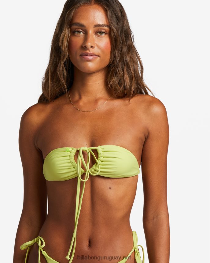 top de bikini de triángulo multiposición sol searcher mujer lima claro DR68441223 Billabong