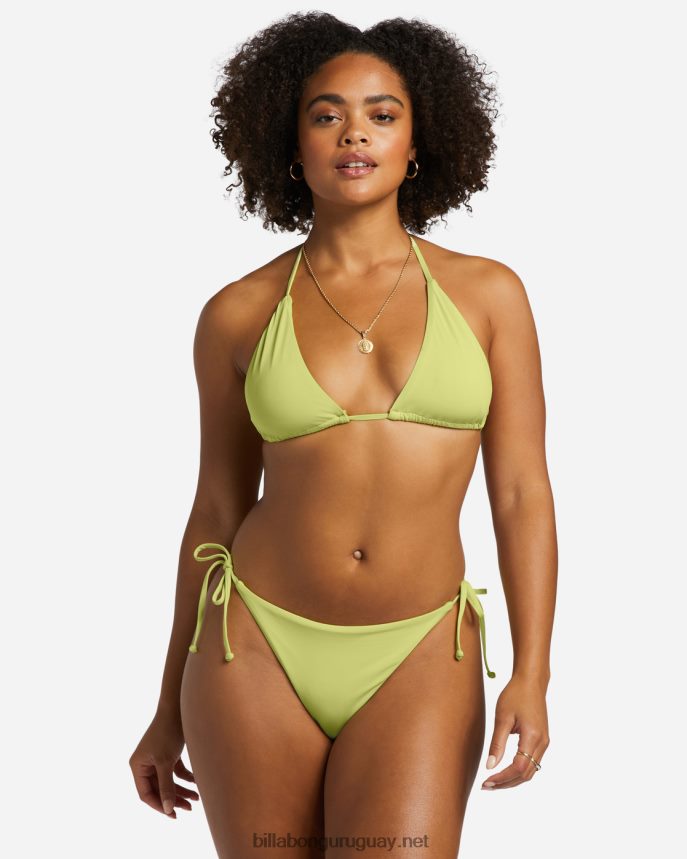 top de bikini de triángulo multiposición sol searcher mujer lima claro DR68441223 Billabong