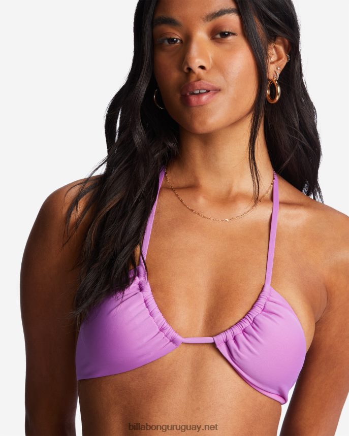 top de bikini de triángulo multiposición sol searcher mujer orquídea brillante DR68441307 Billabong