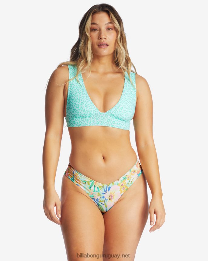 top de bikini escotado reversible Sweet Tropics mujer multi DR68441592 Billabong
