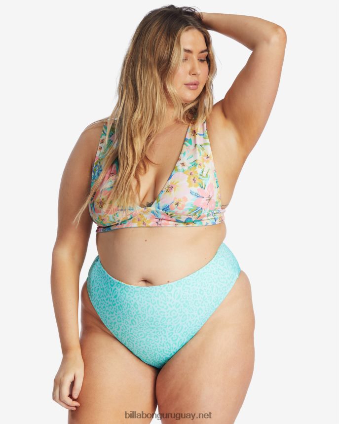 top de bikini escotado reversible Sweet Tropics mujer multi DR68441592 Billabong