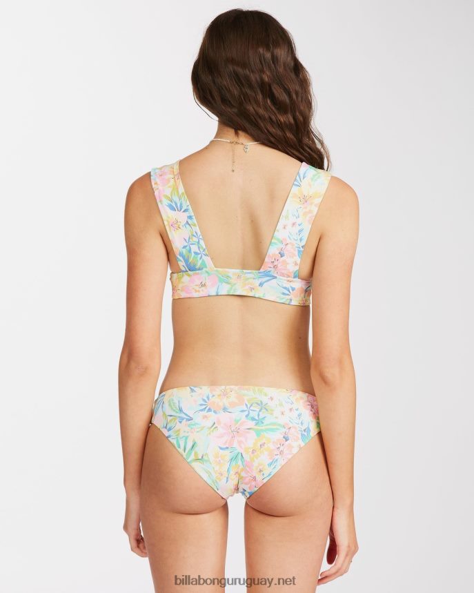 top de bikini escotado reversible Sweet Tropics mujer multi DR68441592 Billabong