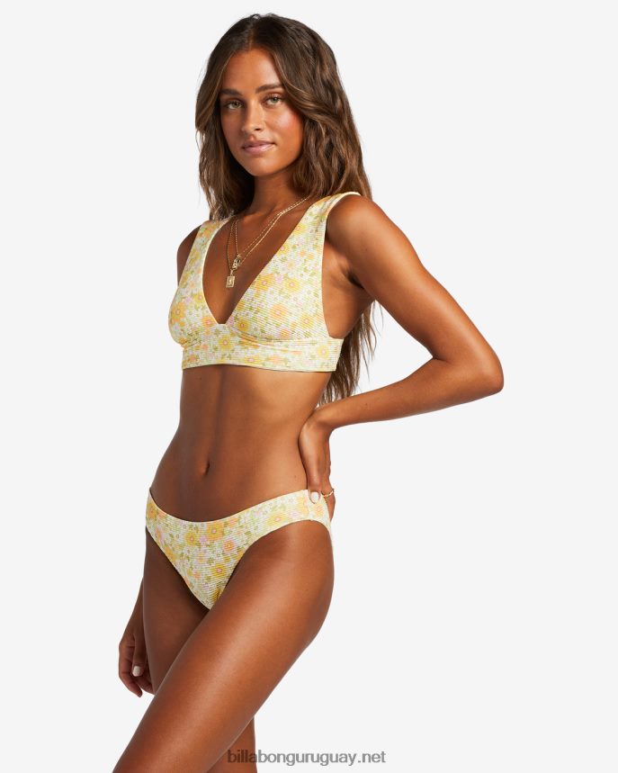 top de bikini escotado tanlines adorador del sol mujer multi DR68441157 Billabong