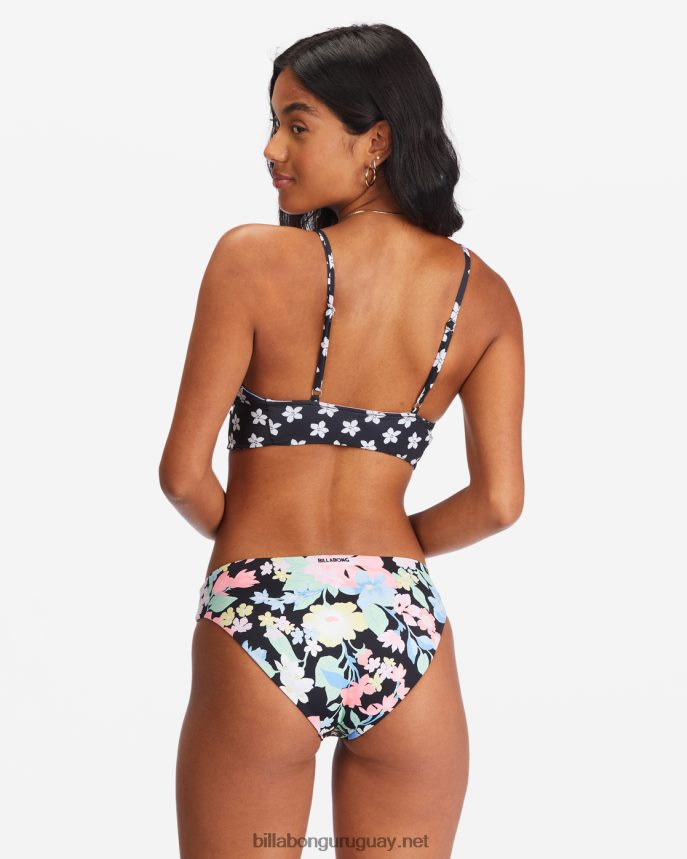 top de bikini reversible de tirantes con escote en V tropical de Feelin mujer multi DR68441724 Billabong
