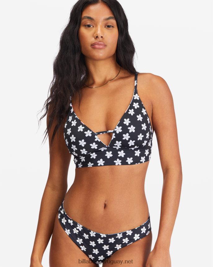 top de bikini reversible de tirantes con escote en V tropical de Feelin mujer multi DR68441724 Billabong