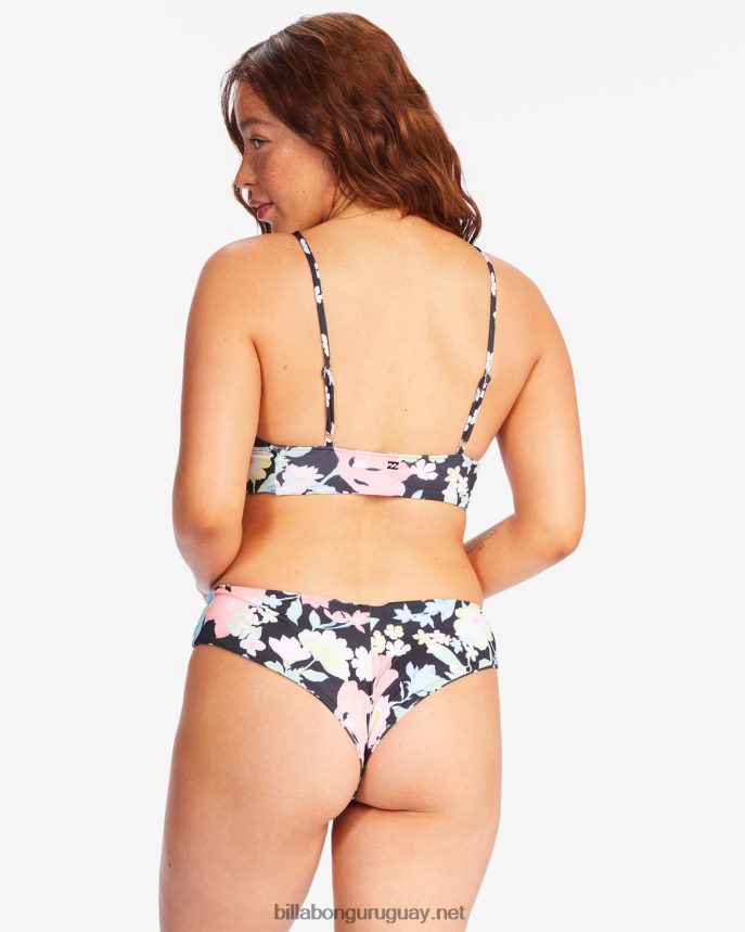 top de bikini reversible de tirantes con escote en V tropical de Feelin mujer multi DR68441724 Billabong