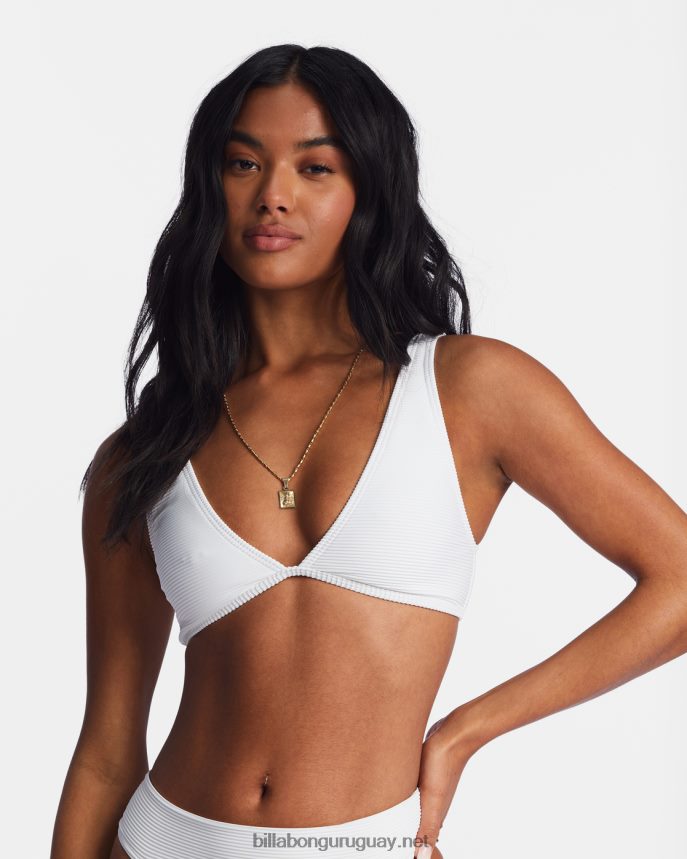 top de bikini sin mangas ava de tanlines mujer blanco DR68441497 Billabong