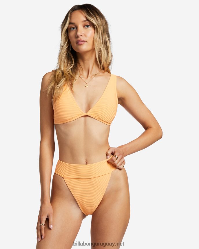 top de bikini sin mangas ava de tanlines mujer piel de naranja DR68441218 Billabong