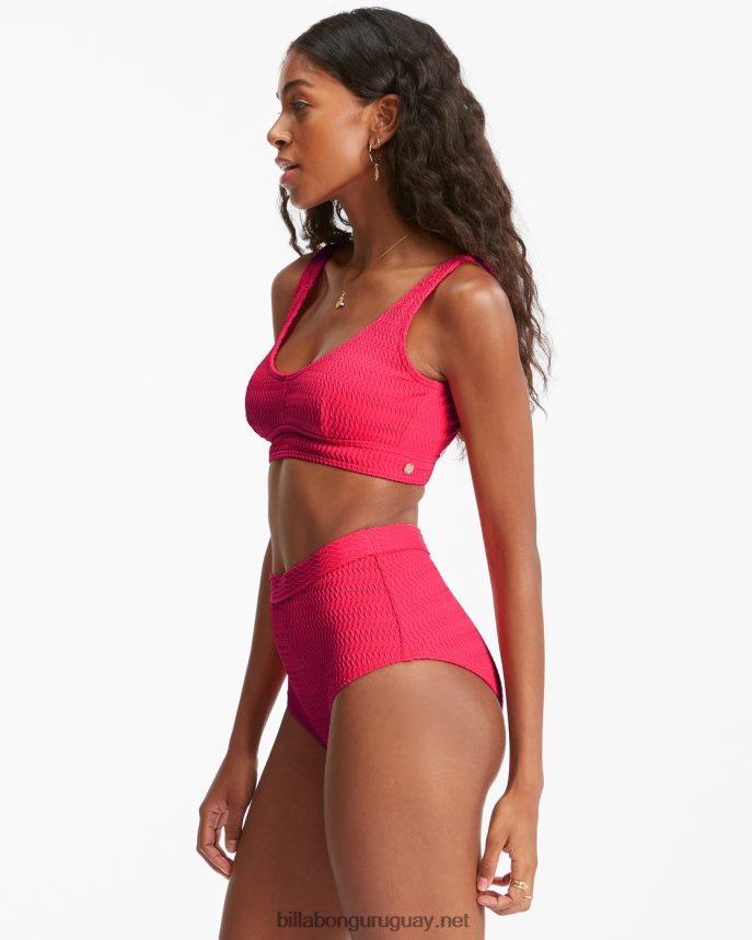 top de bikini sin mangas elliot persiguiendo mareas mujer fuego DR68441564 Billabong