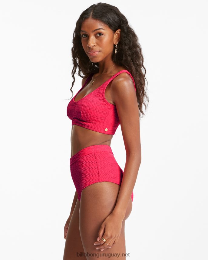 top de bikini sin mangas elliot persiguiendo mareas mujer fuego DR68441564 Billabong