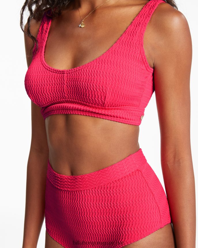 top de bikini sin mangas elliot persiguiendo mareas mujer fuego DR68441564 Billabong
